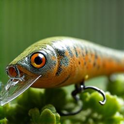 Image representing innovation in eco-friendly lures with a biodegradable lure