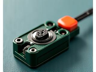 Detailed shot of an advanced remote-controlled bait release mechanism.