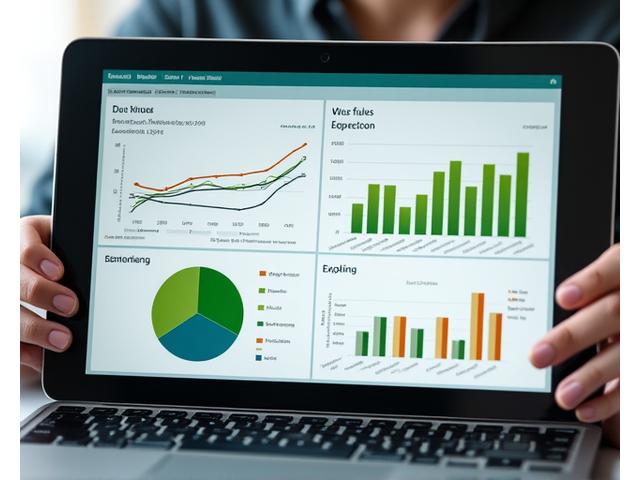 Data analytics dashboard showing fishing performance metrics and seasonal trends